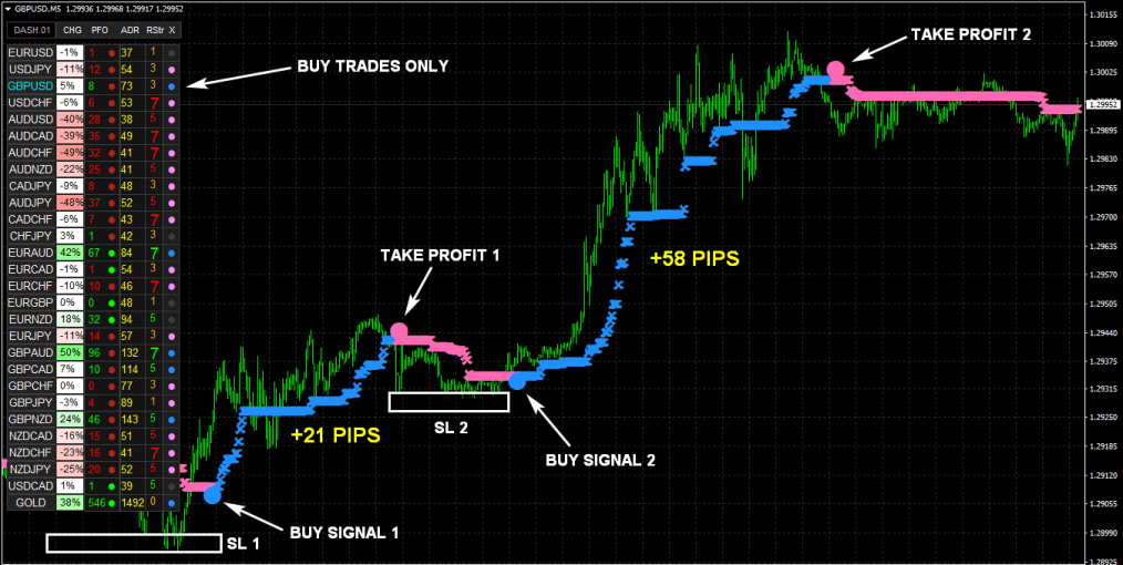 Téléchargement de l'indicateur NANOTRADER FX Cost $97