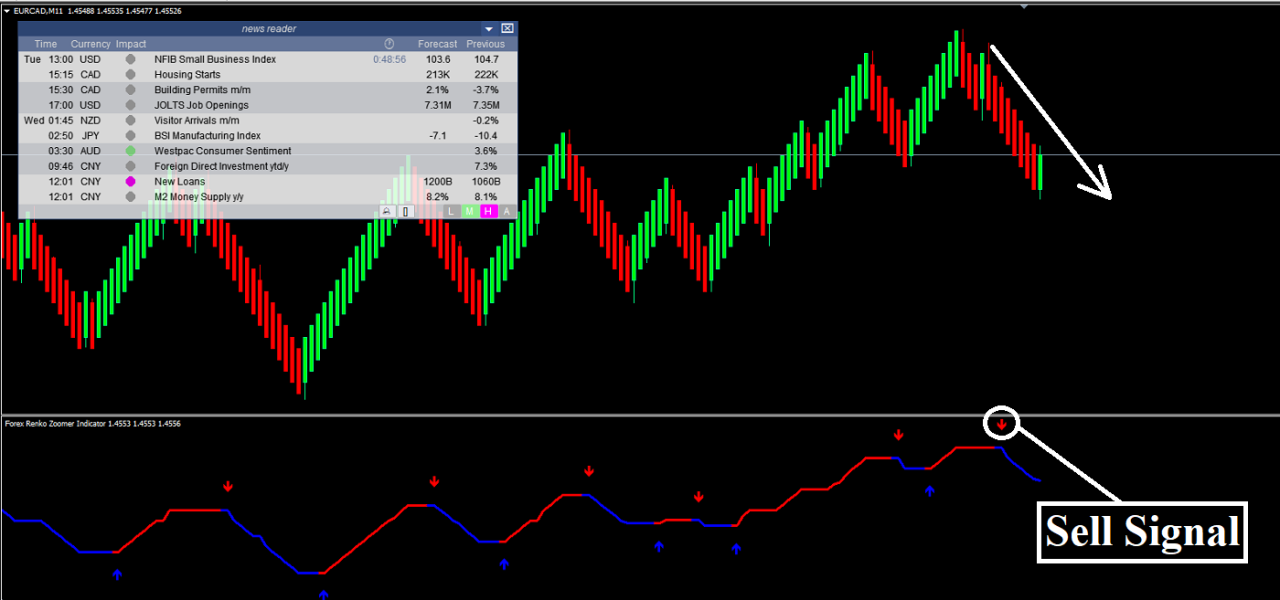 Stratégie Renko Zoomer sur le Forex