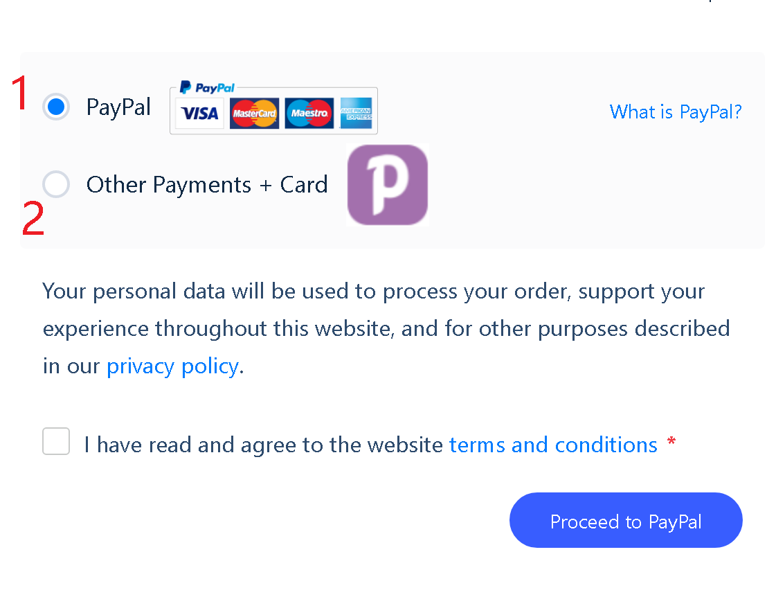 About Payment Methods