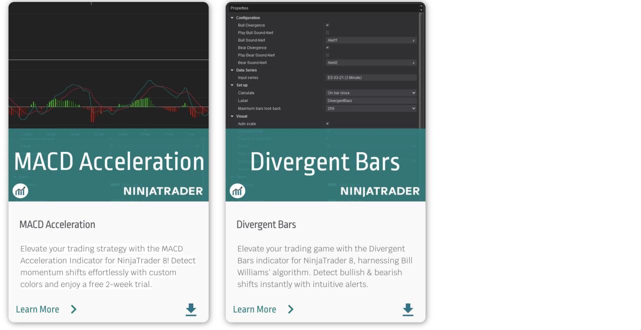ChartSpots Indicator Bundle pour NT8