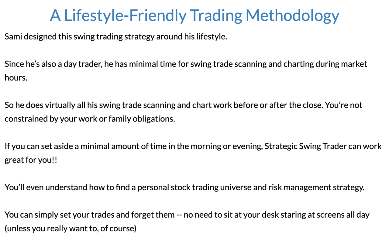 T3 Swing Trader stratégique