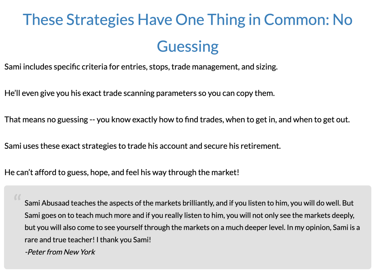T3 Swing Trader stratégique