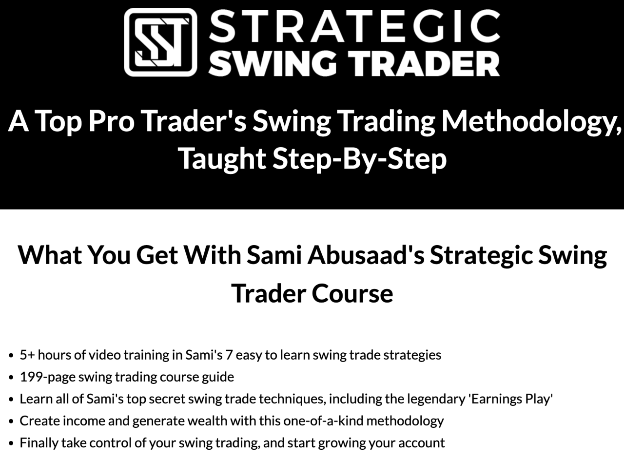 T3 Swing Trader stratégique