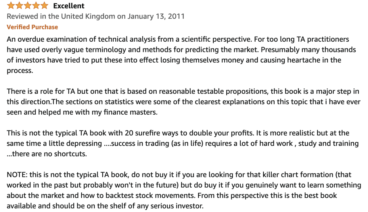 Evidenzbasierte technische Analyse