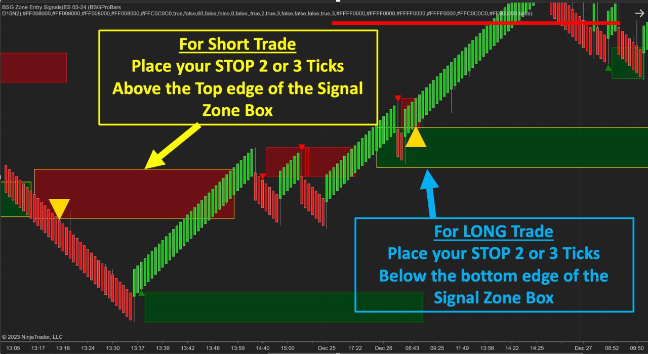 BSG Supply Demand Trading Bot para NinjaTrader8