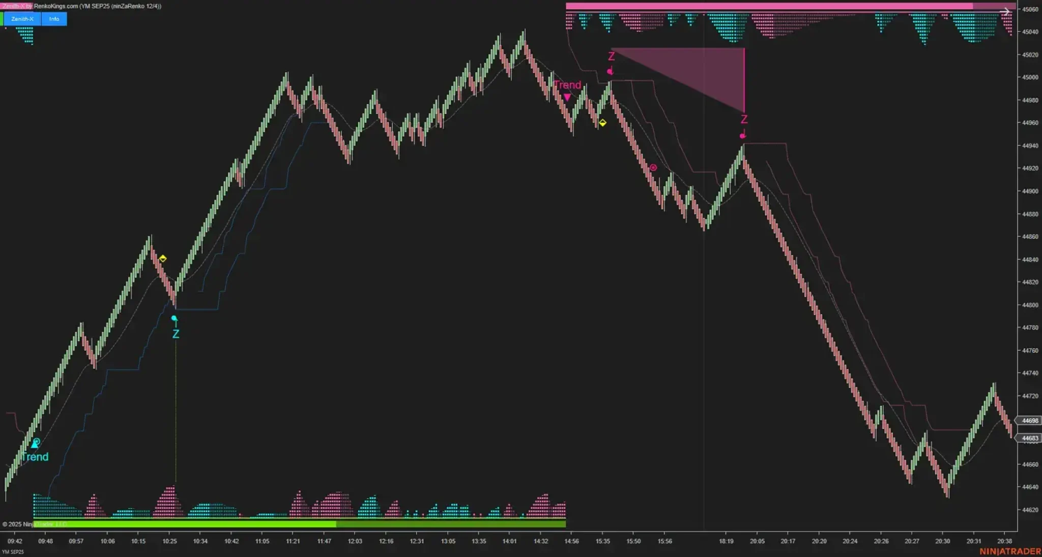 Momentum Strategy NT8