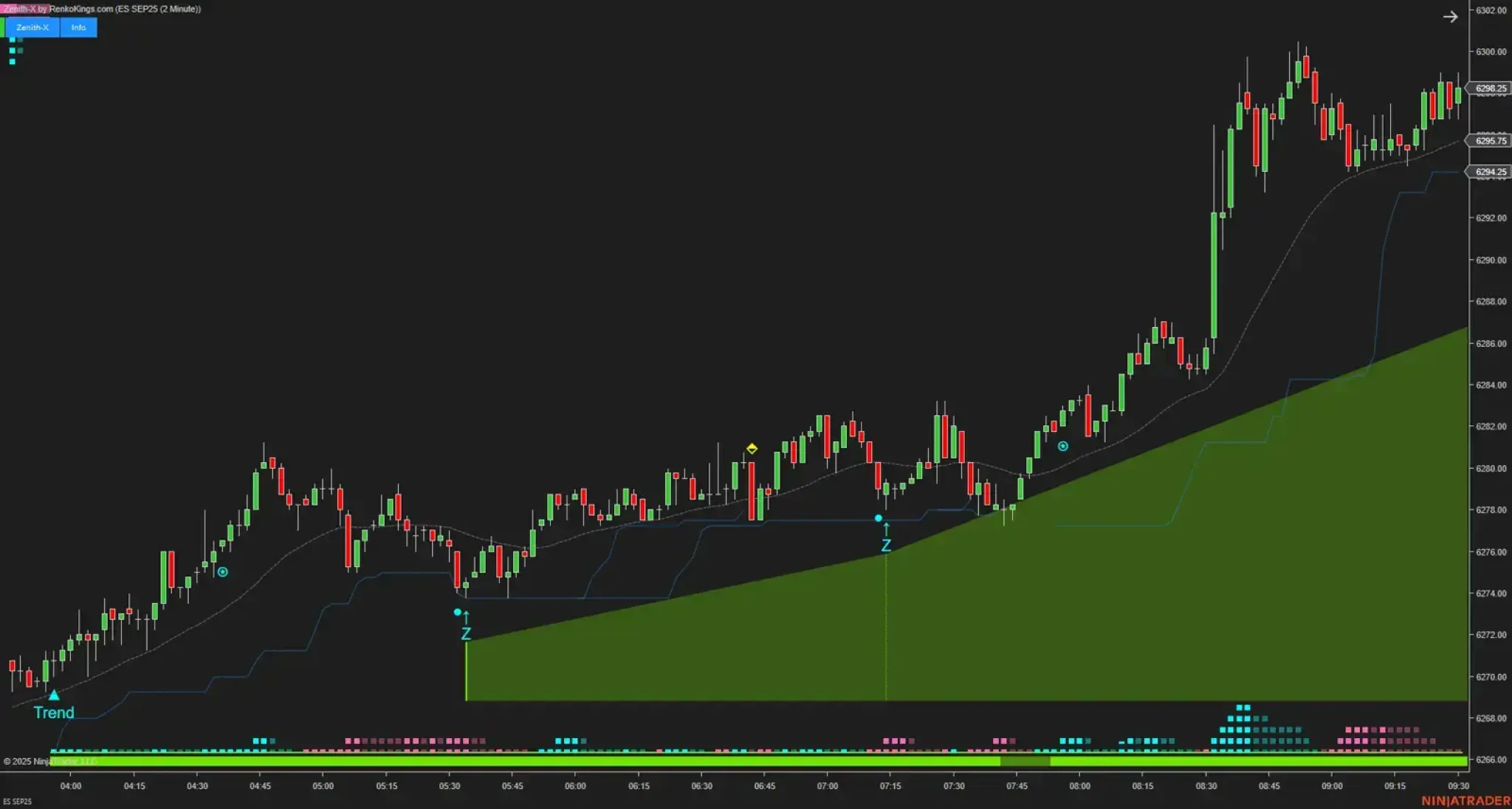 Momentum Strategy NT8